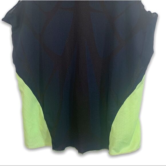 Nike FitDry Neon & Navy Tank Top - Picture 6 of 6